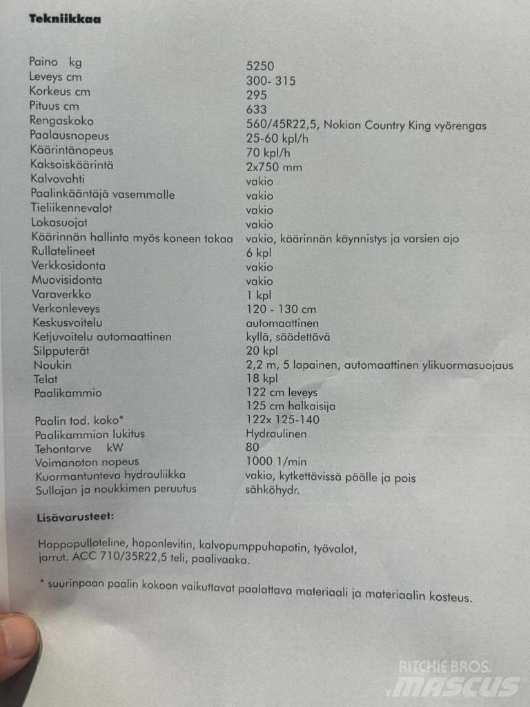 Agronic ACC Pulse M Сламопреси за кръгли бали
