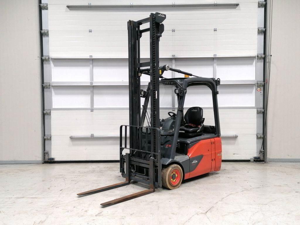 Linde E16-02 Електрически вилични кари-повдигачи