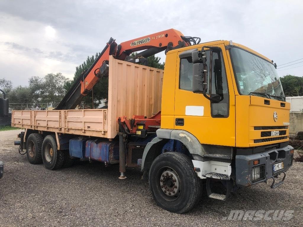 Iveco Euro trailer Автокранове