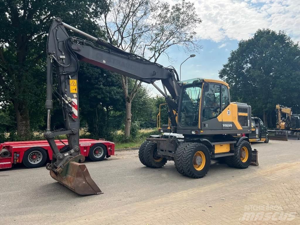Volvo EW160 Колесни екскаватори