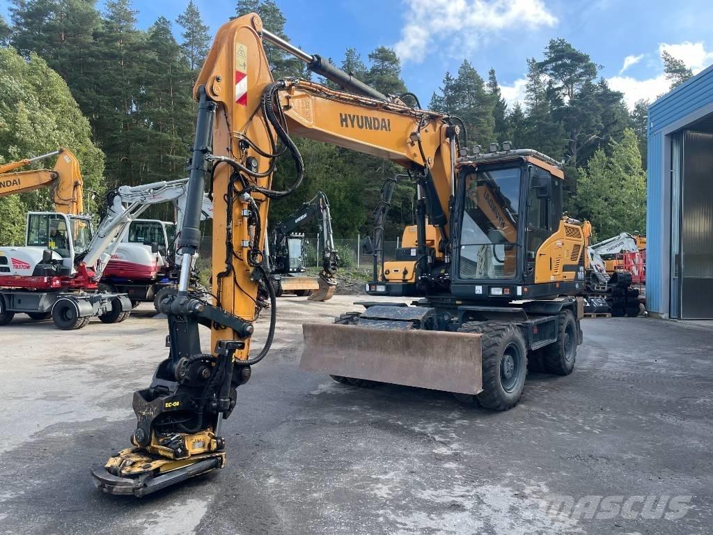 Hyundai HW 160 Колесни екскаватори