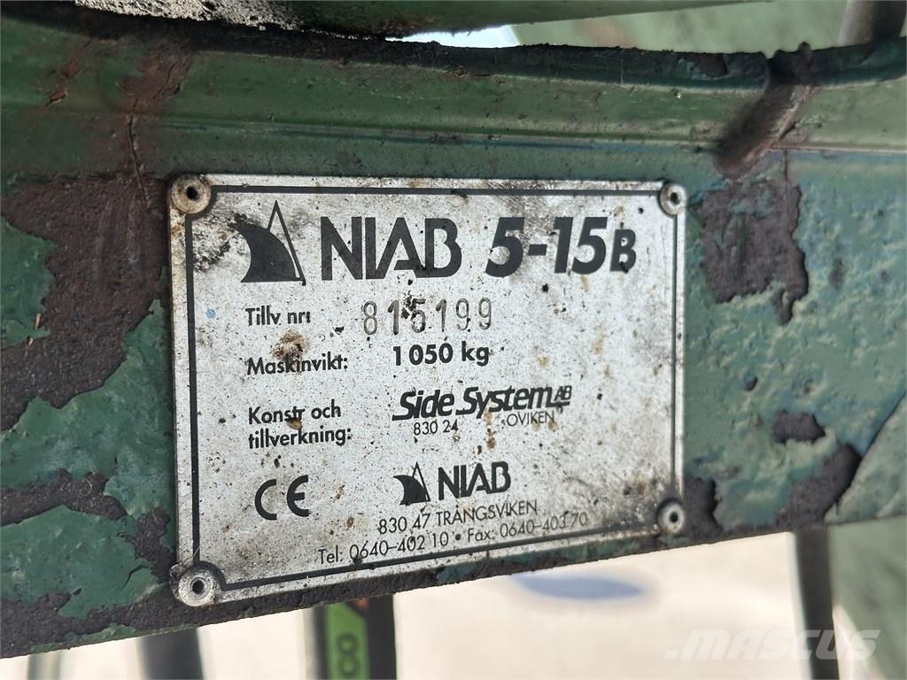 Niab 5-15B Машини за кастрене на дървета