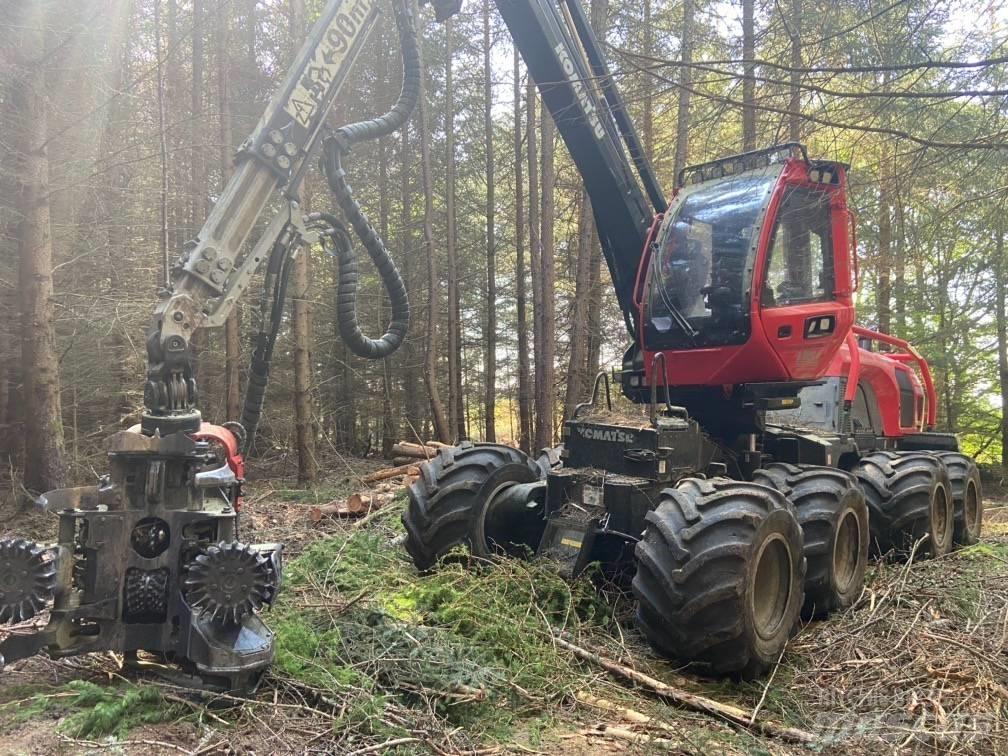 Komatsu 901XC Харвестери