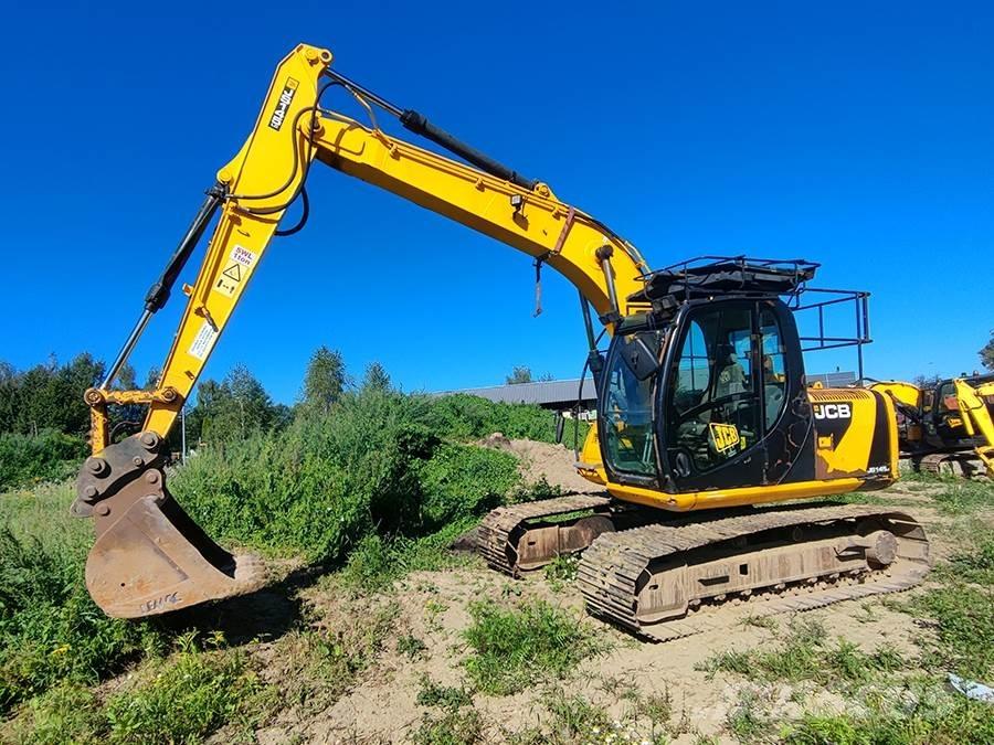 JCB JS145 LC Верижен екскаватор