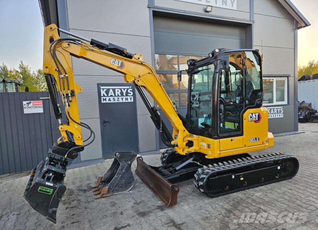 CAT 303.5 CR Мини екскаватори < 7 т