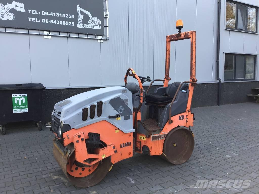 Hamm HD 8 VV Двойни барабанни ролки
