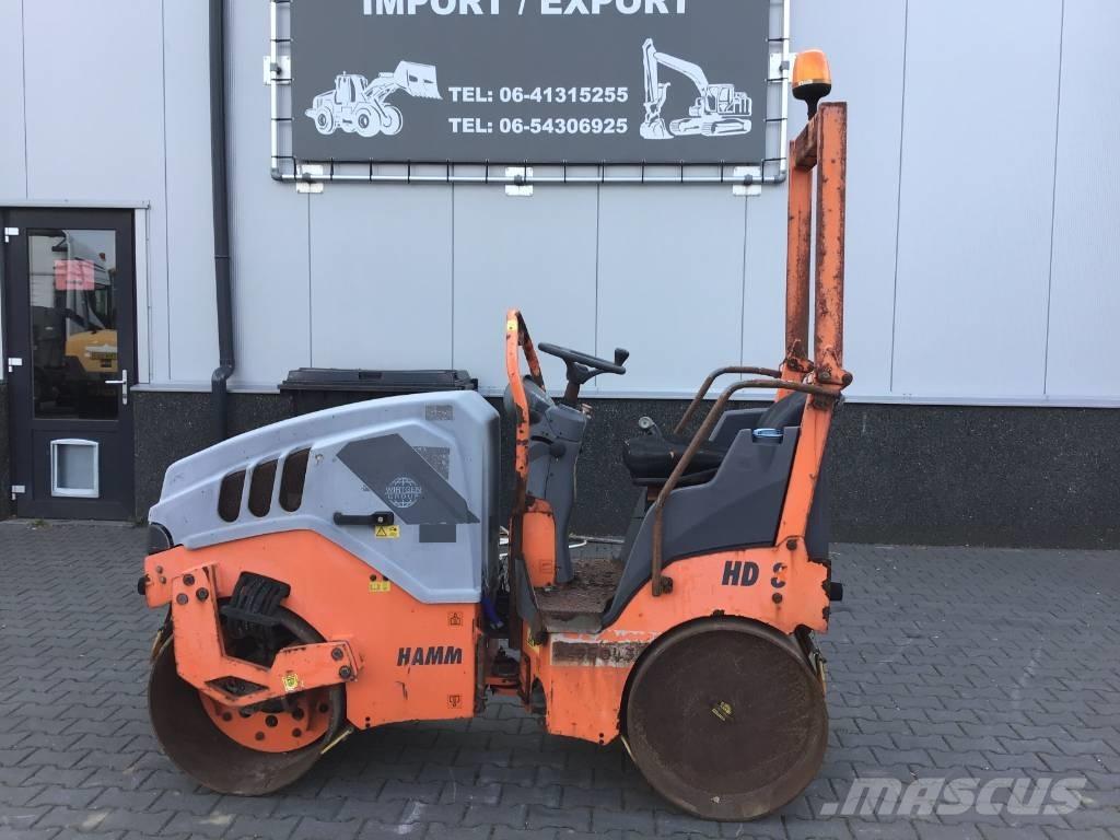 Hamm HD 8 VV Двойни барабанни ролки
