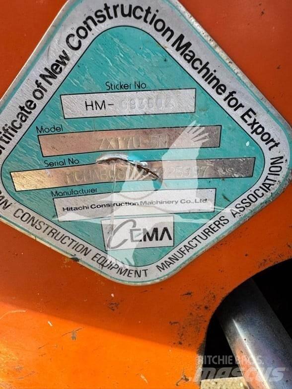 Hitachi ZX17 Мини екскаватори < 7 т
