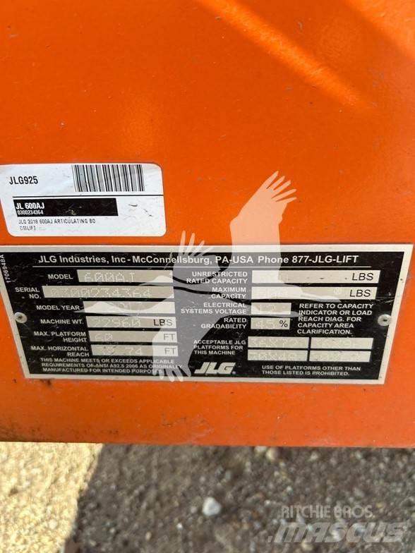 JLG 600AJ Съчленени стрелови подемници