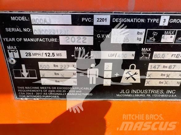 JLG 800AJ Съчленени стрелови подемници