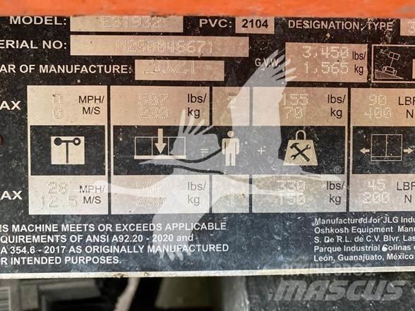 JLG ES1932 Ножични работни платформи