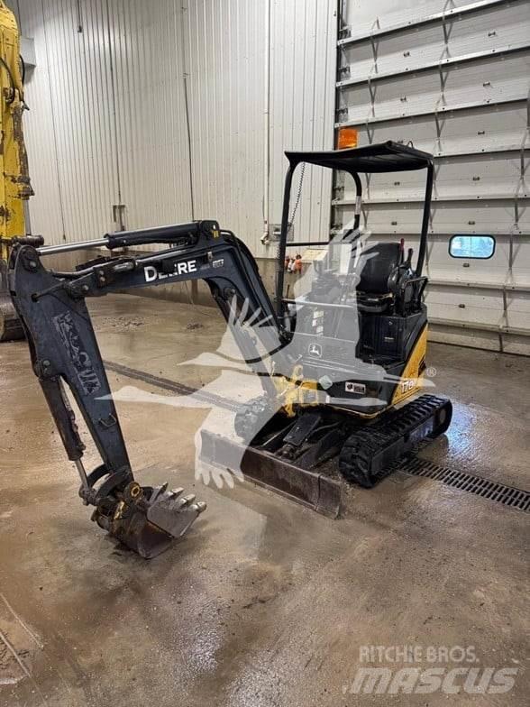 John Deere 17 Мини екскаватори < 7 т