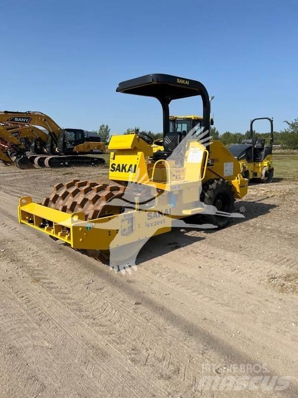 Sakai SV204T Еднобарабанни ролки
