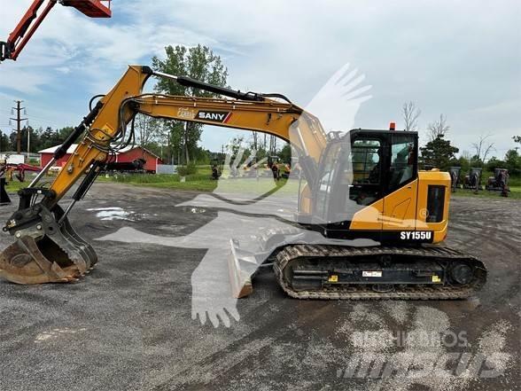 Sany SY155U Верижен екскаватор
