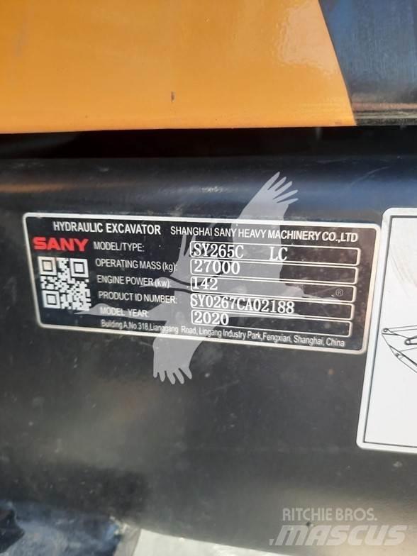 Sany SY265CLR Верижен екскаватор