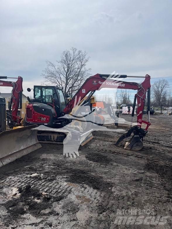 Yanmar VIO80 Верижен екскаватор
