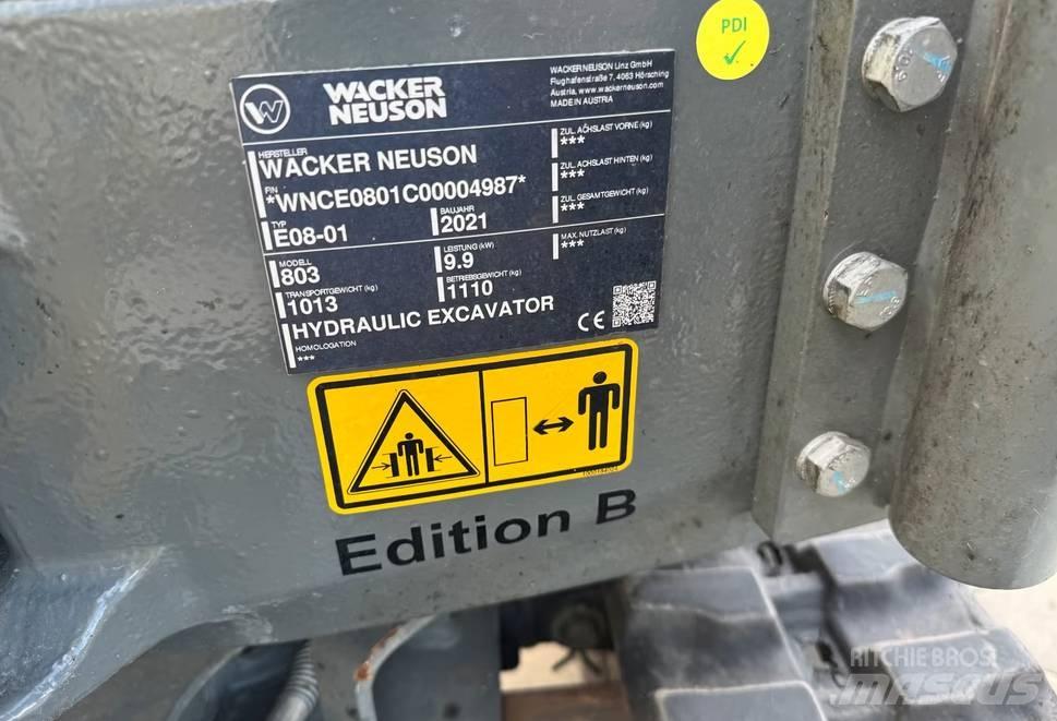 Wacker Neuson 803 Верижен екскаватор