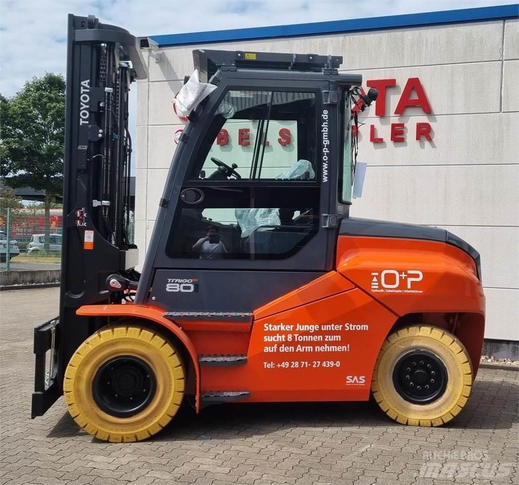 Toyota 9FBH80T Електрически вилични кари-повдигачи