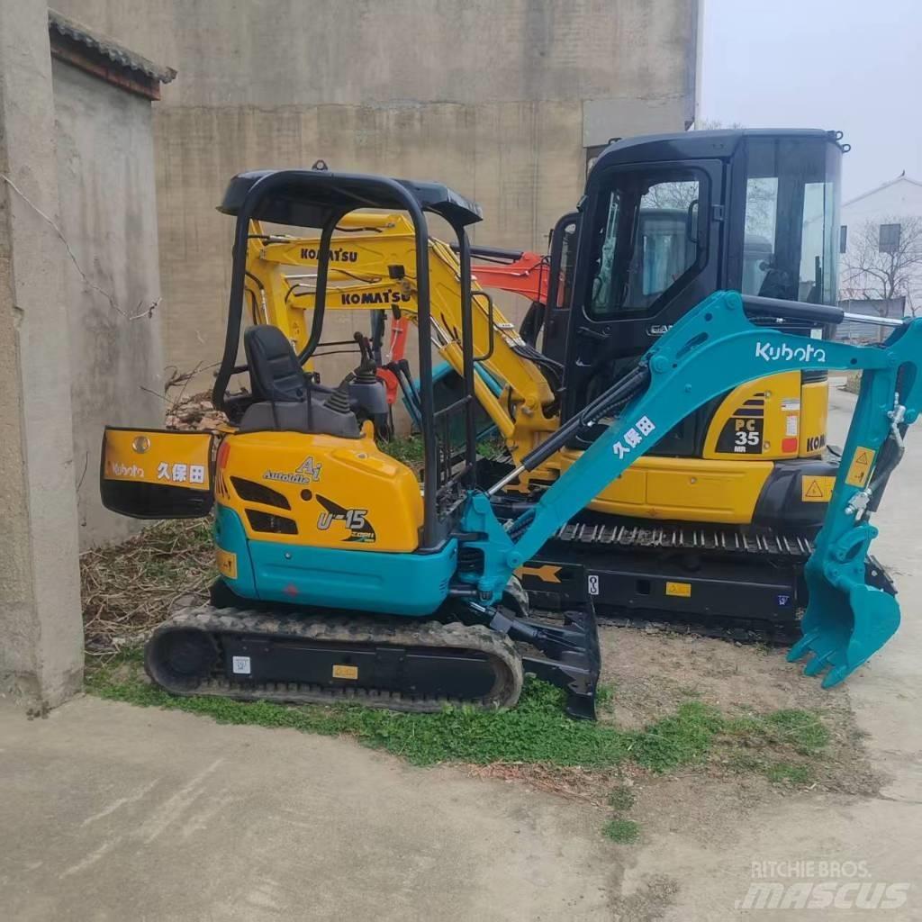 Kubota U15 Мини екскаватори < 7 т