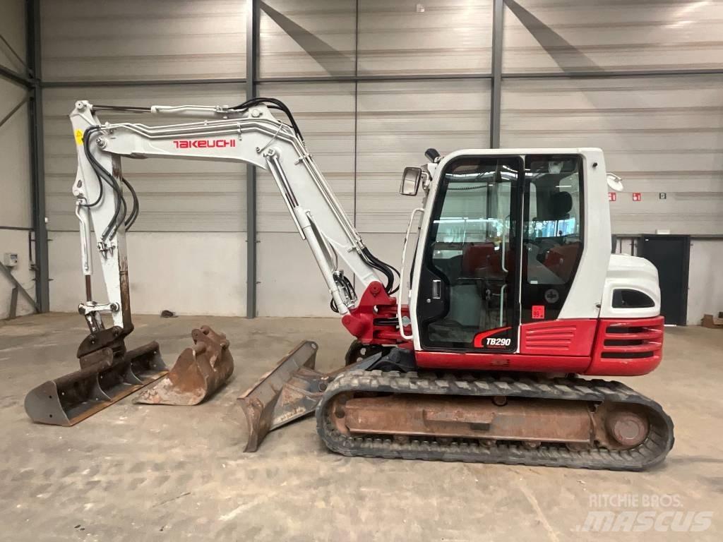 Takeuchi TB 290 Средни екскаватори 7т - 12т