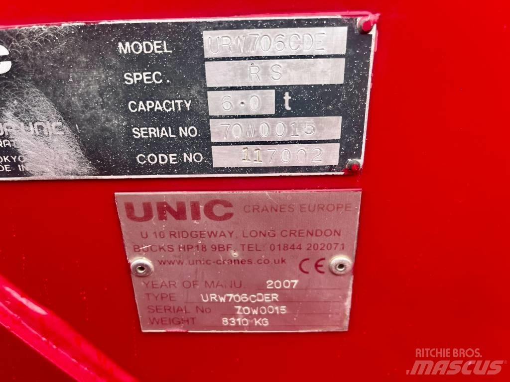 Unic URW 706 Мини кранове