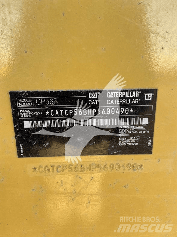 CAT CP56B Еднобарабанни ролки
