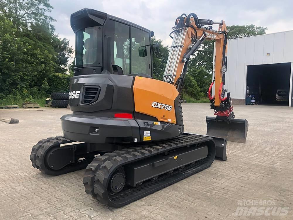 CASE CX75E Средни екскаватори 7т - 12т