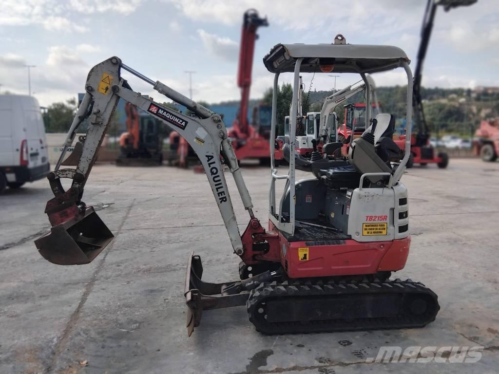 Takeuchi TB 215 R Мини екскаватори < 7 т