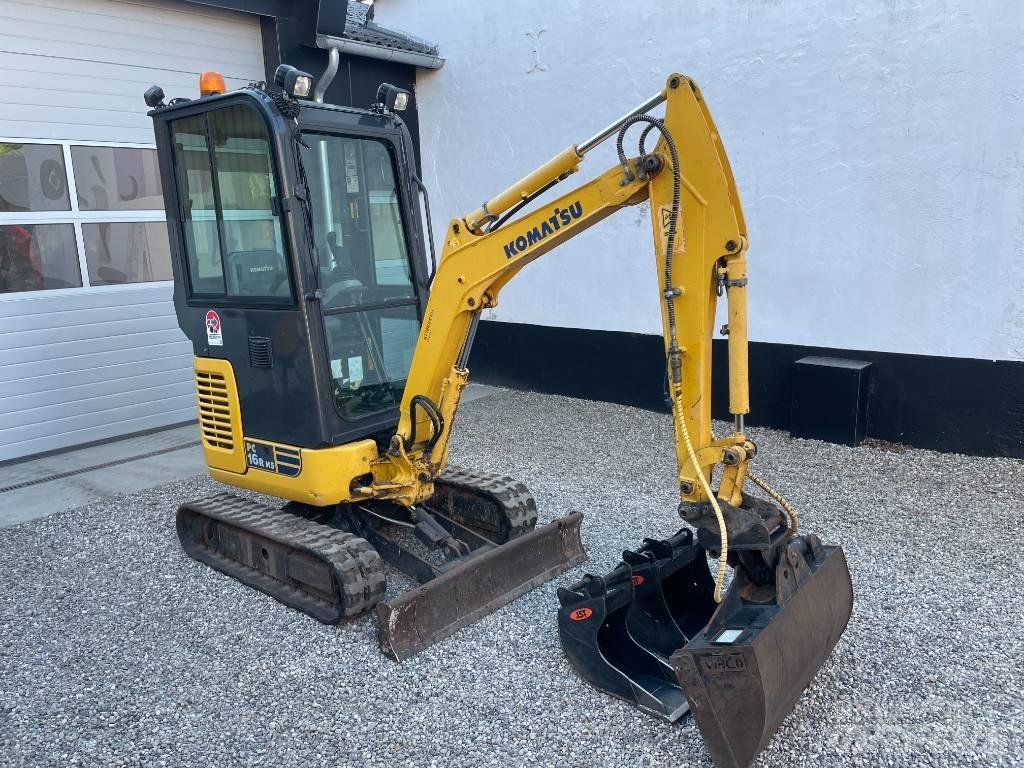 Komatsu PC 16 R-3HS Мини екскаватори < 7 т