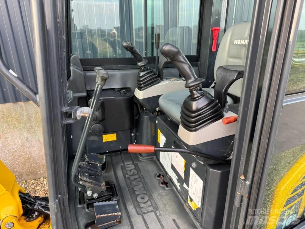 Komatsu PC 16 R-3HS Мини екскаватори < 7 т