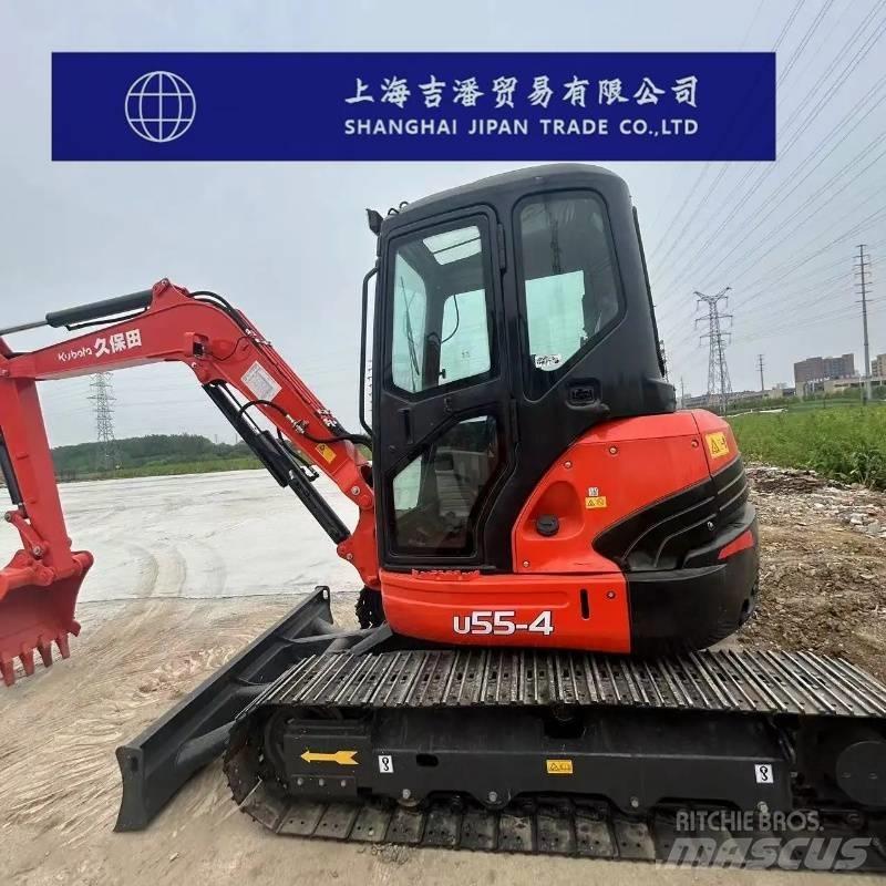 Kubota U 55-4 Мини екскаватори < 7 т