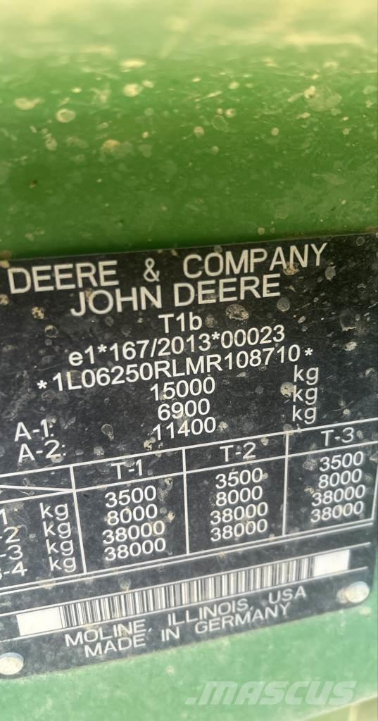 John Deere 6250R Трактори