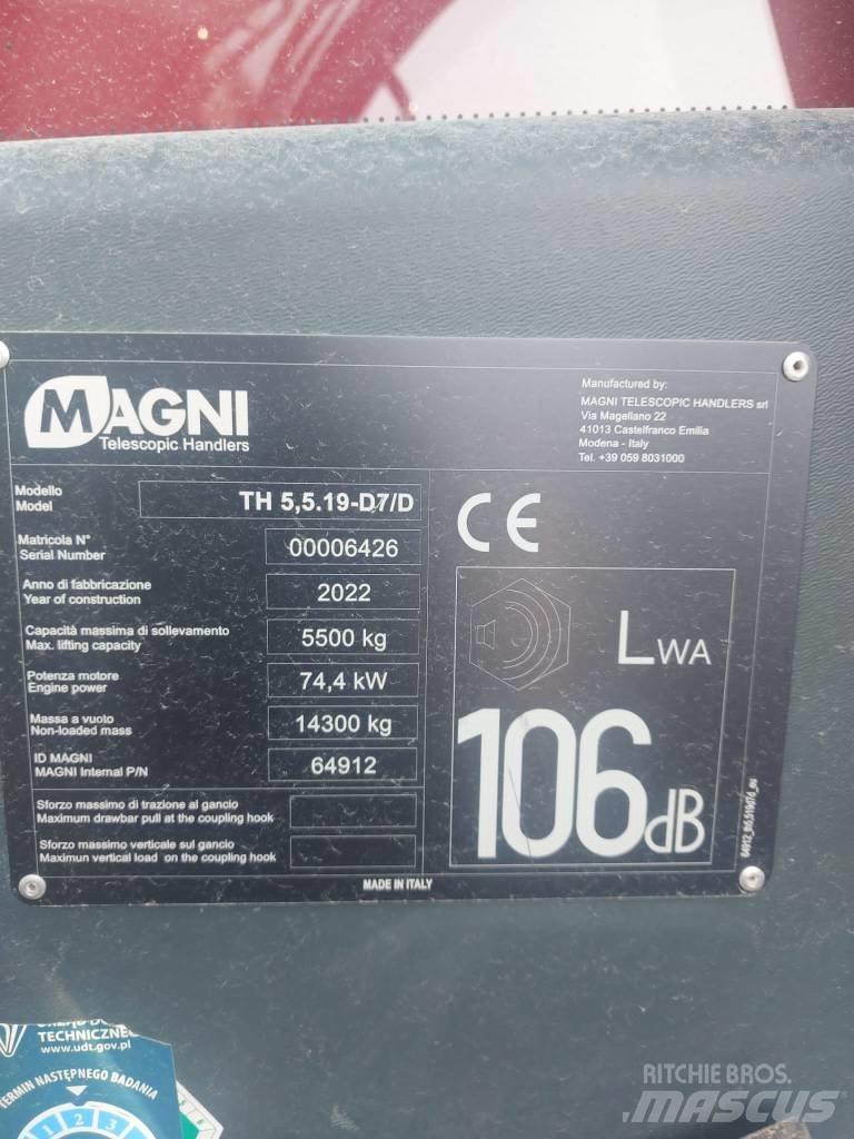 Magni TH 5.5 19 P Телескопични товарачи