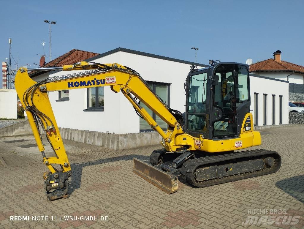Komatsu PC58 MR-5 Мини екскаватори < 7 т