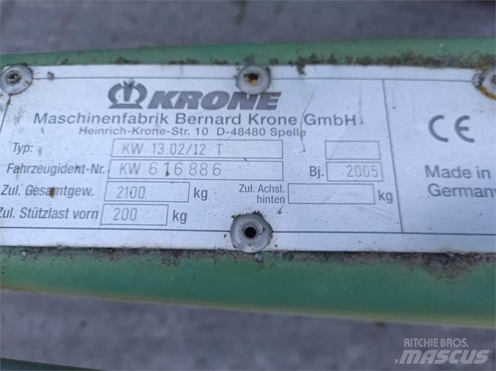 Krone KW1302/12T Гребла и сенообръщачки