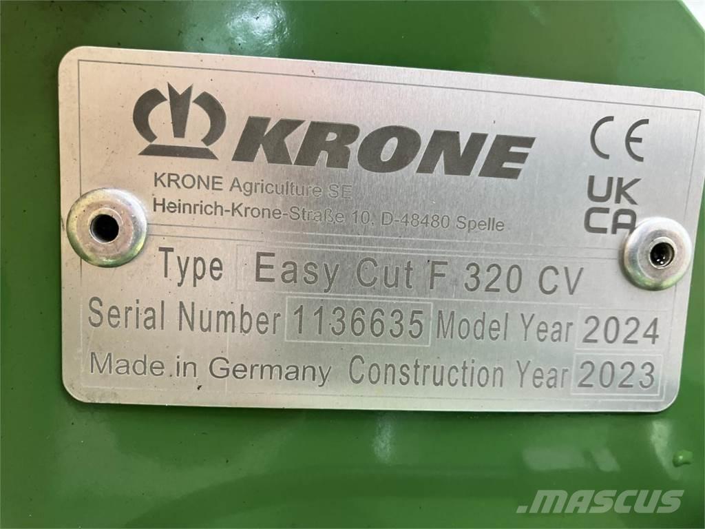 Krone EC F 320 CV Косачки
