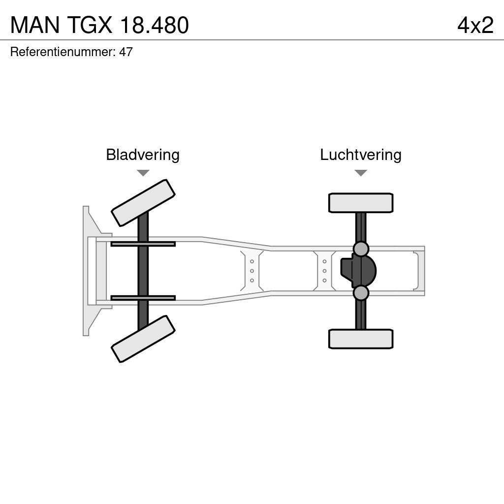 MAN TGX 18.480 Влекачи