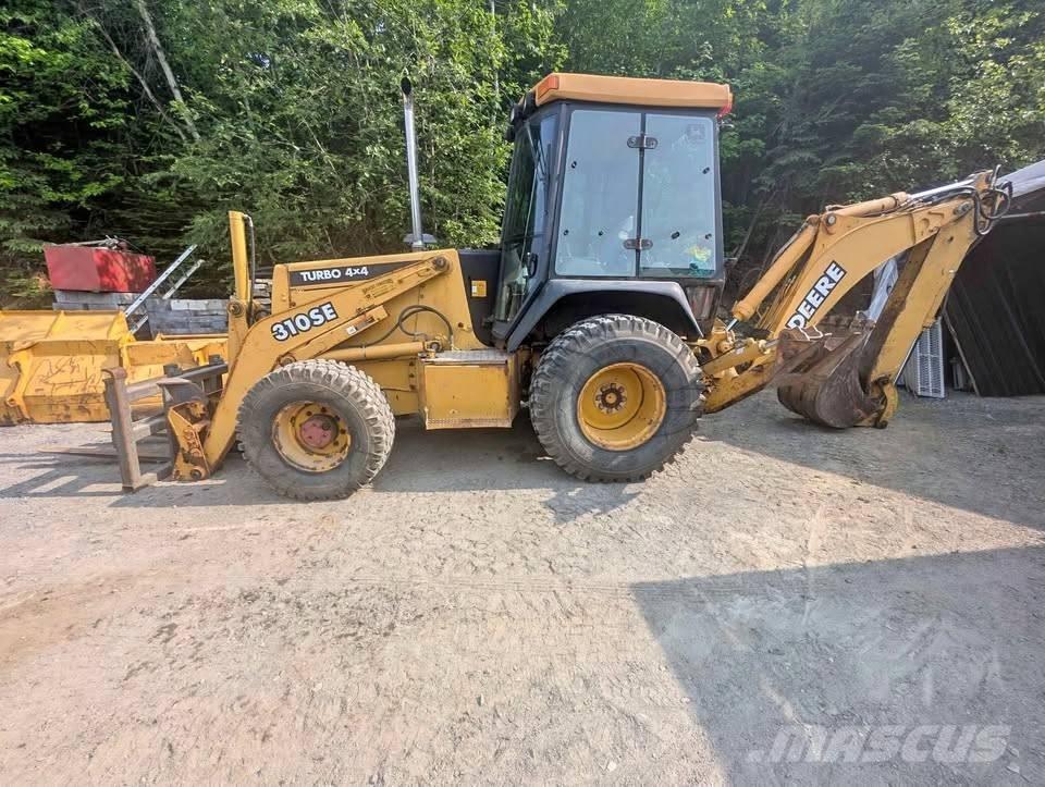 John Deere 310 SE Товарач със заден ексватор