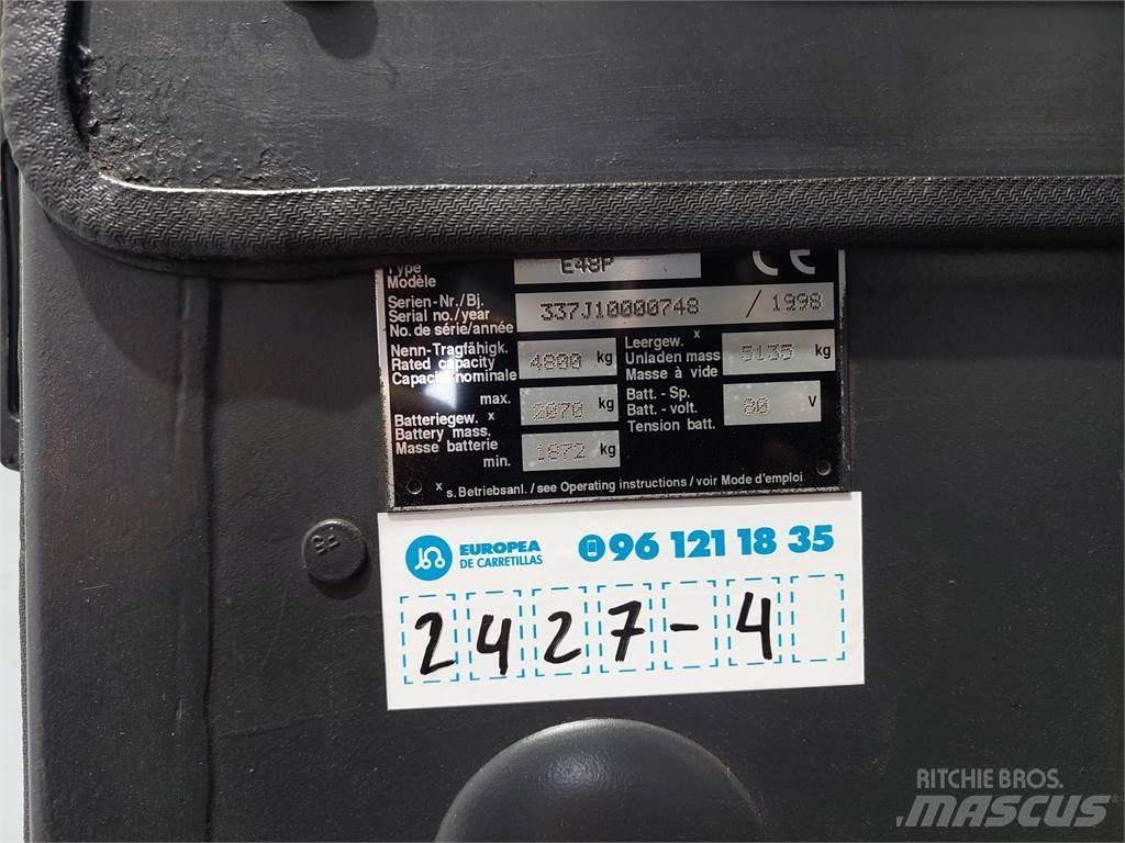 Linde E48P Електрически вилични кари-повдигачи