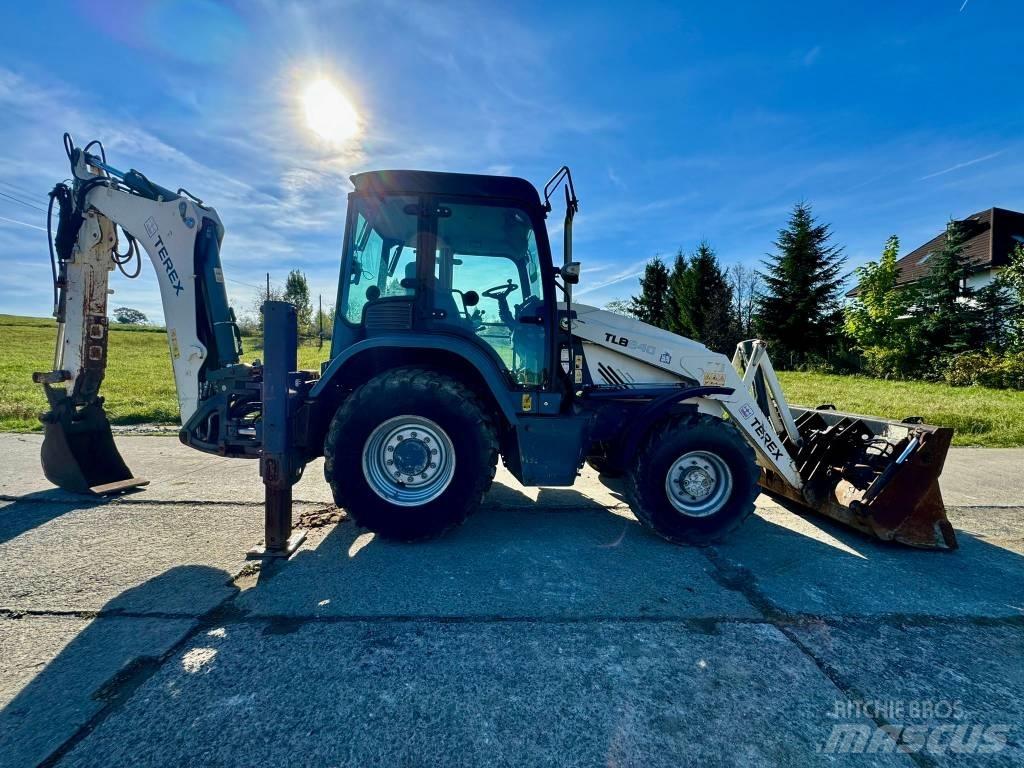 Terex TLB 840 SM Товарач със заден ексватор