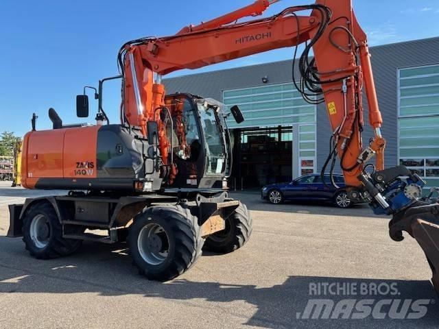 Hitachi ZX 140 W-5 Колесни екскаватори