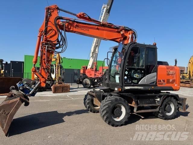 Hitachi ZX 140 W-5 Колесни екскаватори