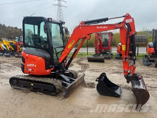 Kubota U 27-4 Мини екскаватори < 7 т