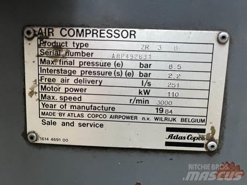 Atlas Copco ZR 3 B Компресори