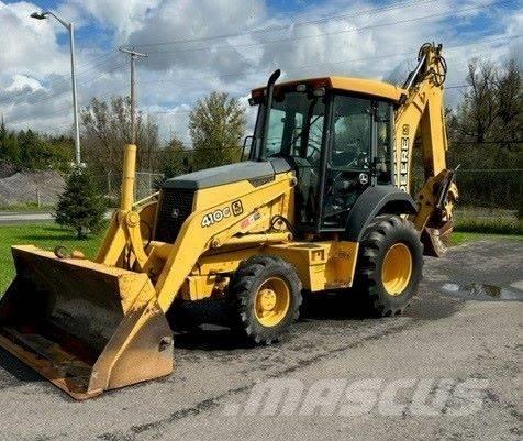 John Deere 410 G Товарач със заден ексватор