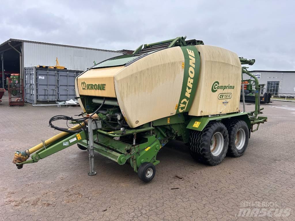 Krone CV150XC Сламопреси за кръгли бали
