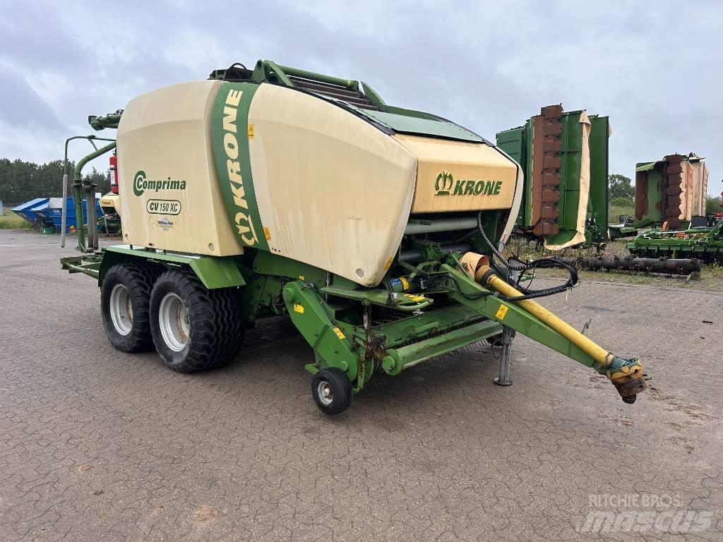 Krone CV150XC Сламопреси за кръгли бали
