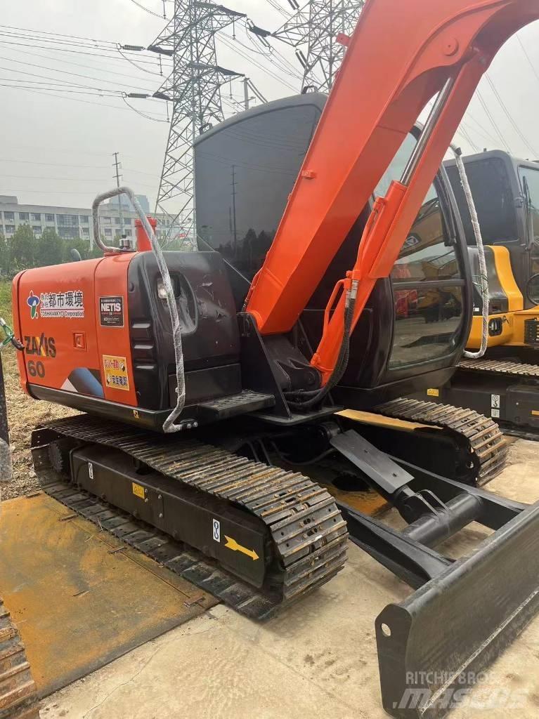 Hitachi zaxis60 Верижен екскаватор