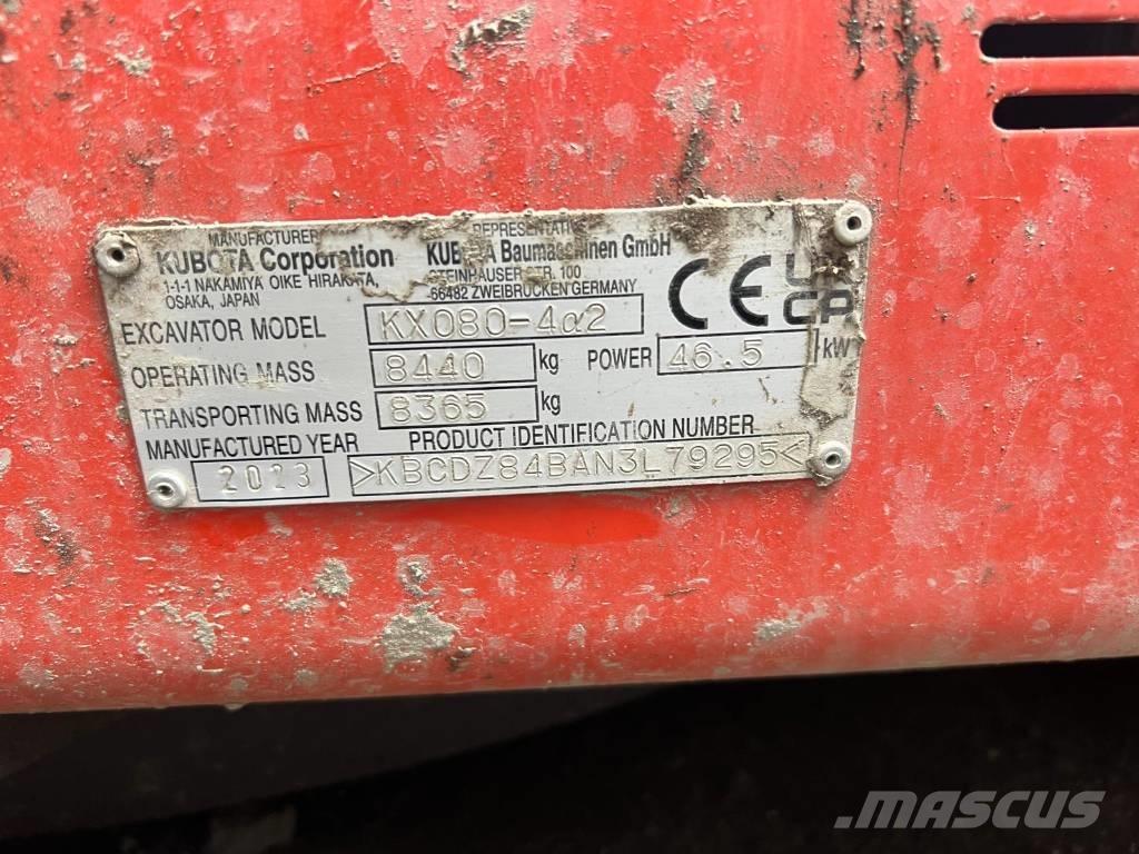 Kubota KX 808-4 A2 Мини екскаватори < 7 т