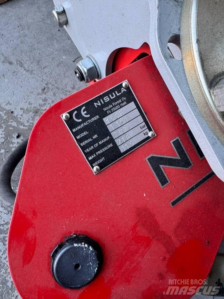 Nisula 155E Приспособления за захващане